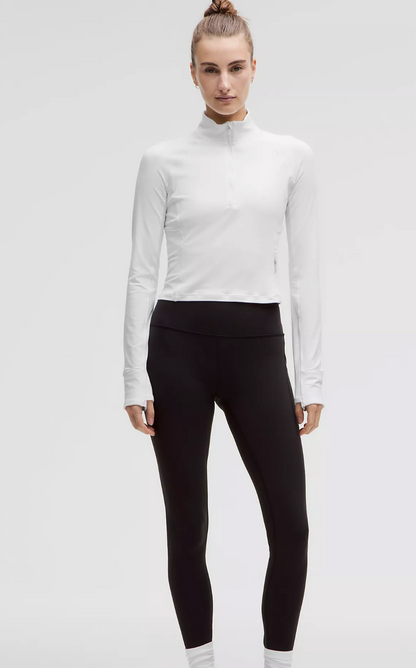 It's Rulu Run Cropped Half Zip