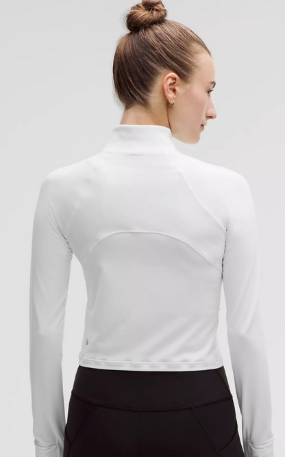 It's Rulu Run Cropped Half Zip