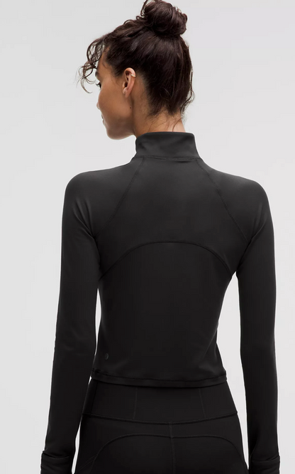 It's Rulu Run Cropped Half Zip