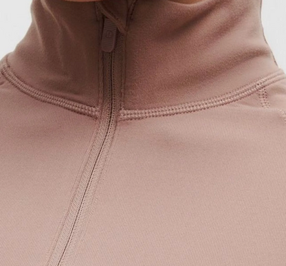 It's Rulu Run Cropped Half Zip