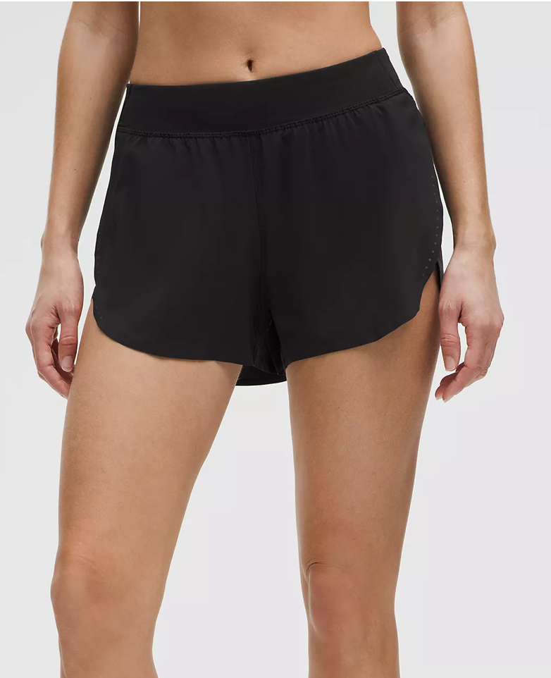 Fast and Free High-Rise Classic-Fit Split Short 3''