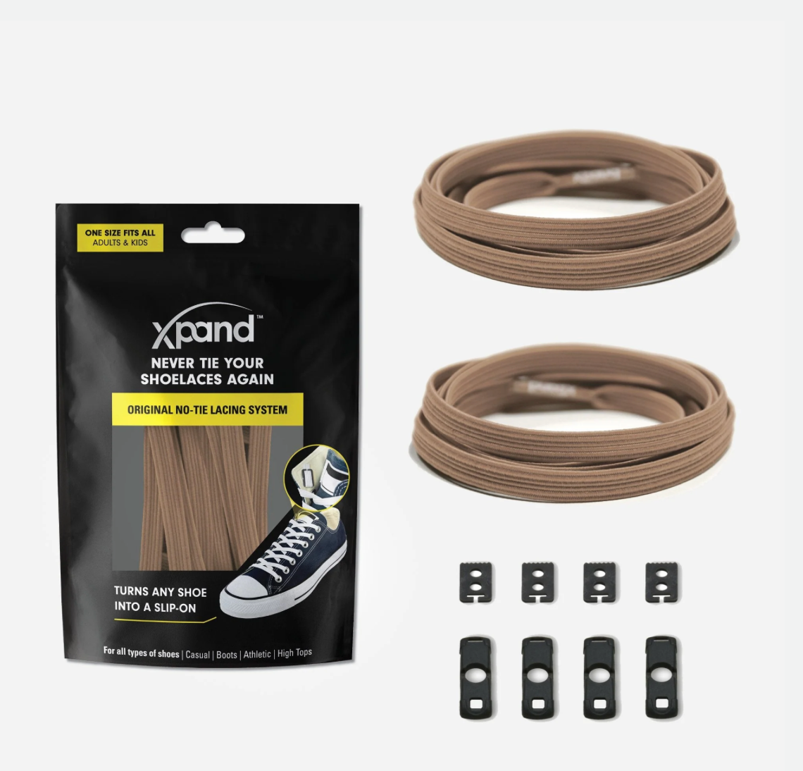 ORIGINAL NO-TIE LACING SYSTEM
