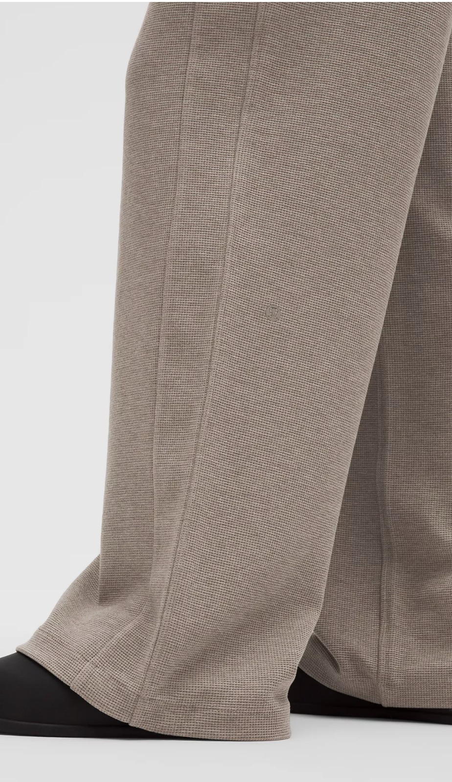 Scuba Mid-Rise Wide-Leg Pant *Waffle