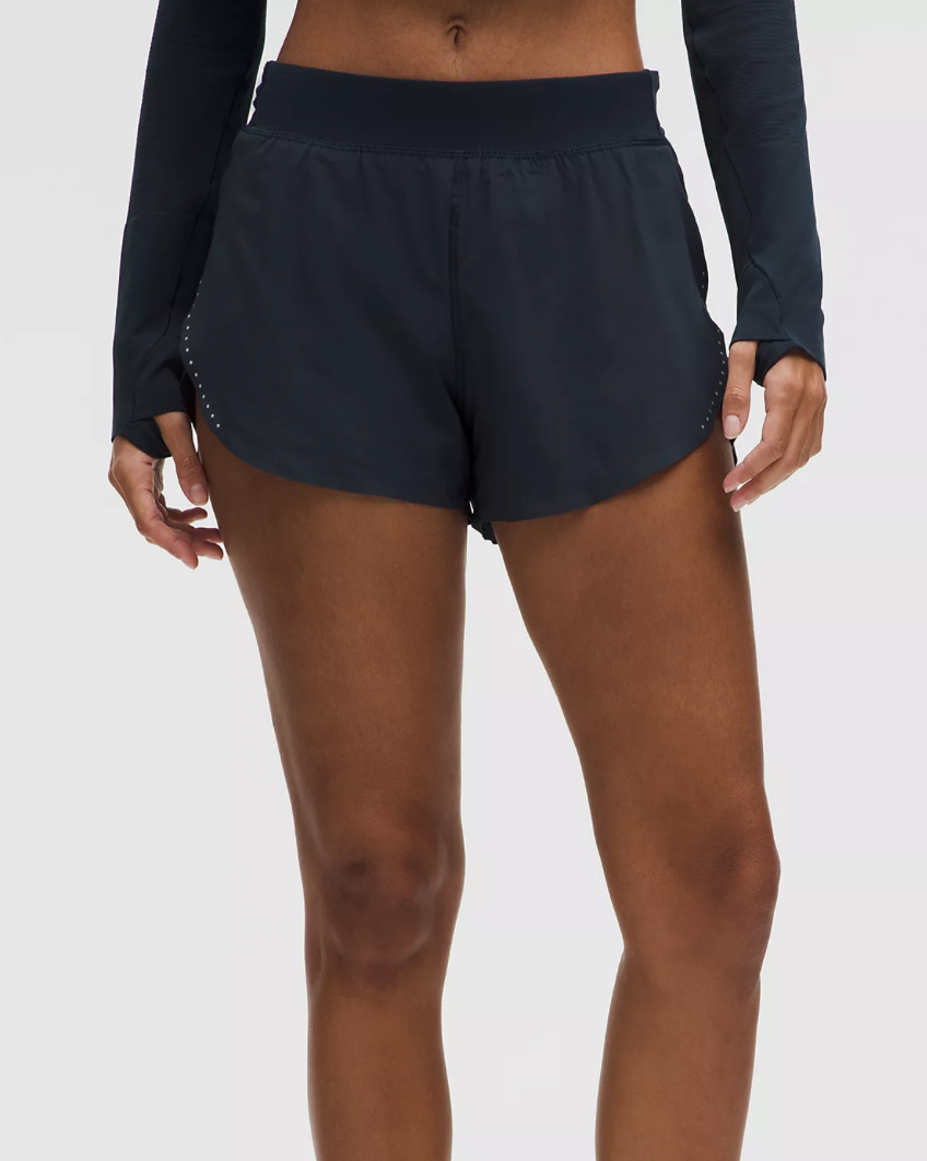 Fast and Free High-Rise Classic-Fit Split Short 3''