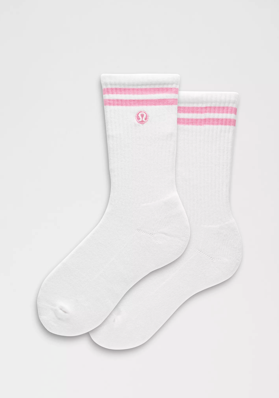 Unisex Daily Essential Crew Socks *Stripe