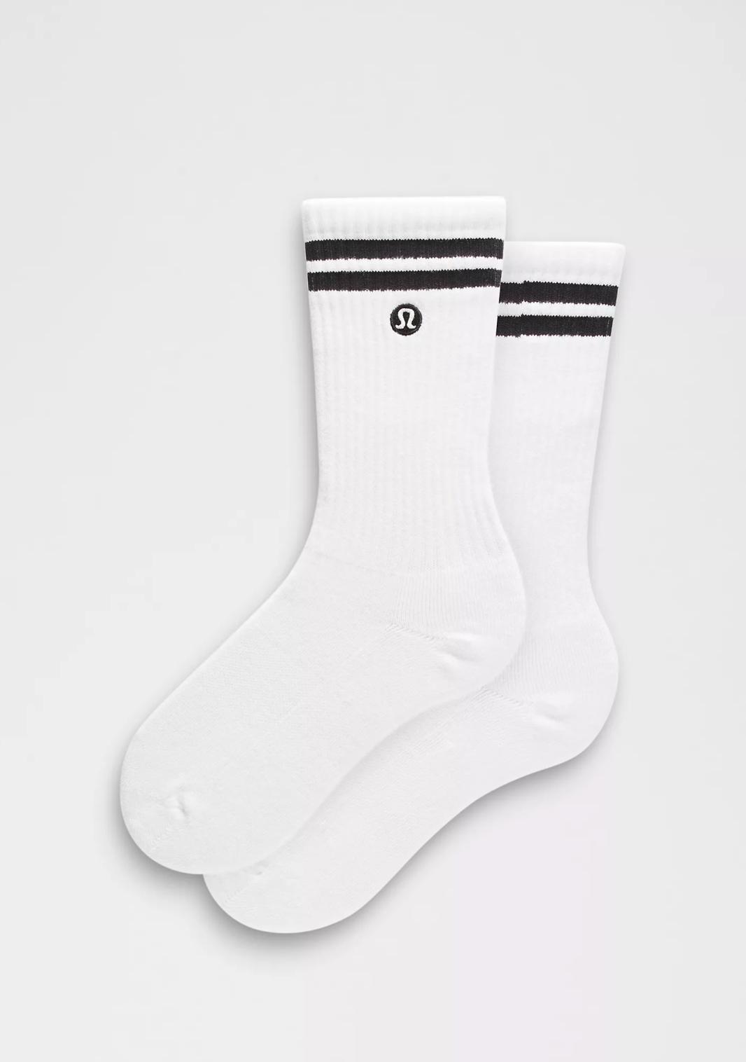 Unisex Daily Essential Crew Socks *Stripe