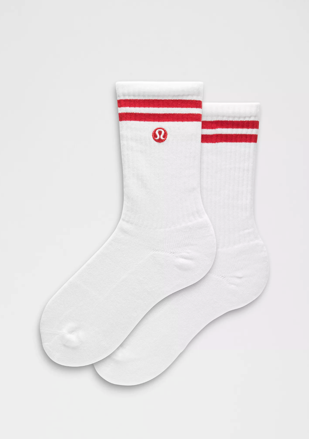 Unisex Daily Essential Crew Socks *Stripe