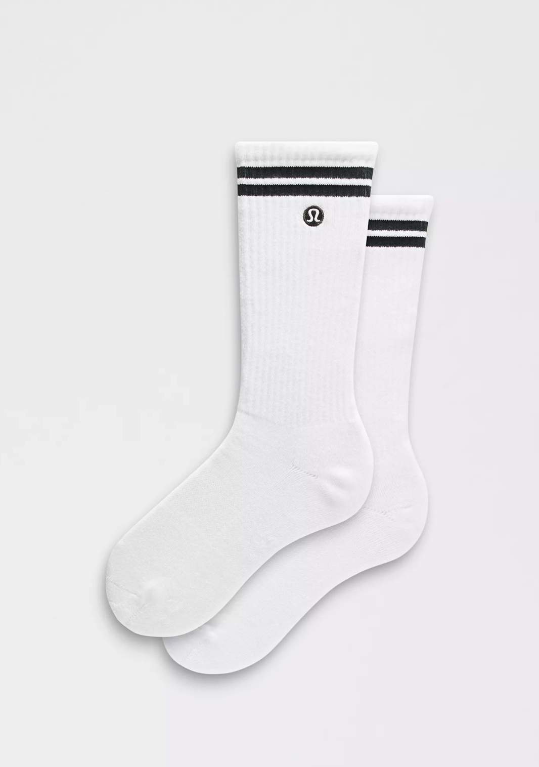 Unisex Daily Essential Crew Socks *Stripe