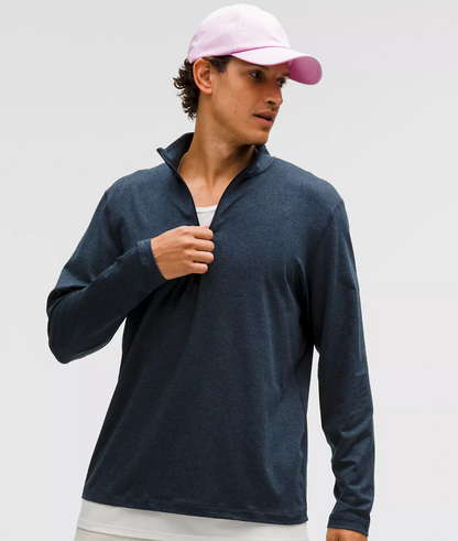 Soft Jersey Half Zip