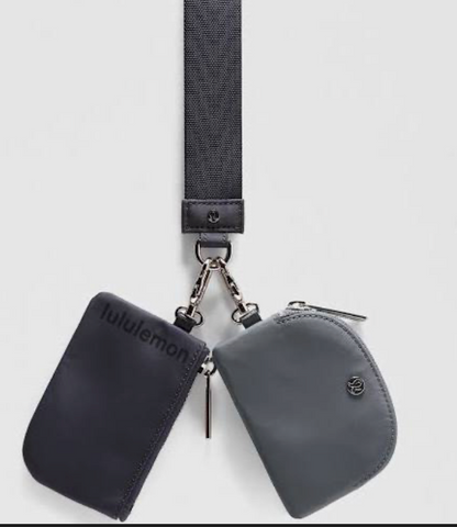 Dual Pouch Wristlet