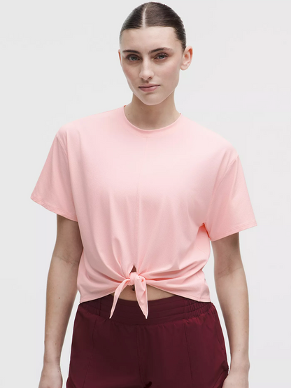 All-Sport Tie-Front Short Sleeve Shirt