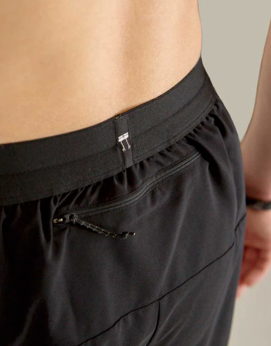 Men's 5'' Drawstring Split Short Solids