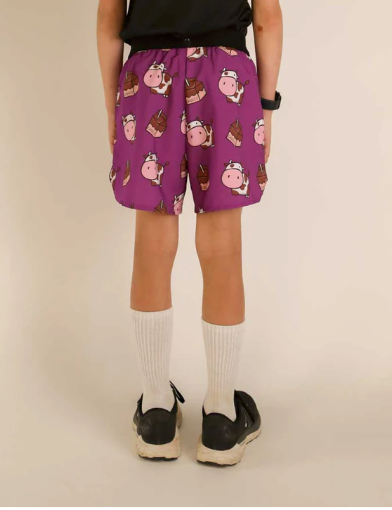 Men's 5'' Drawstring Split Short Animal Collection