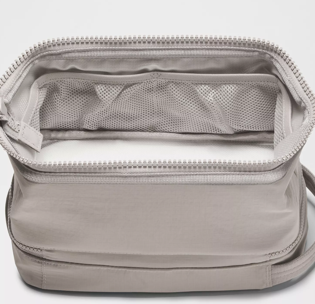Dual Compartment Toiletry Bag