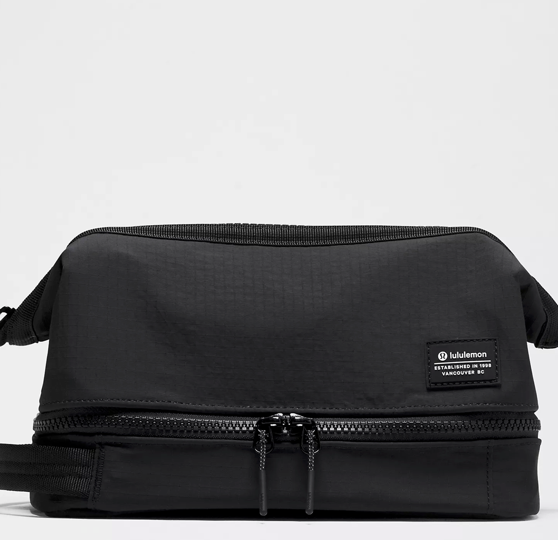 Dual Compartment Toiletry Bag