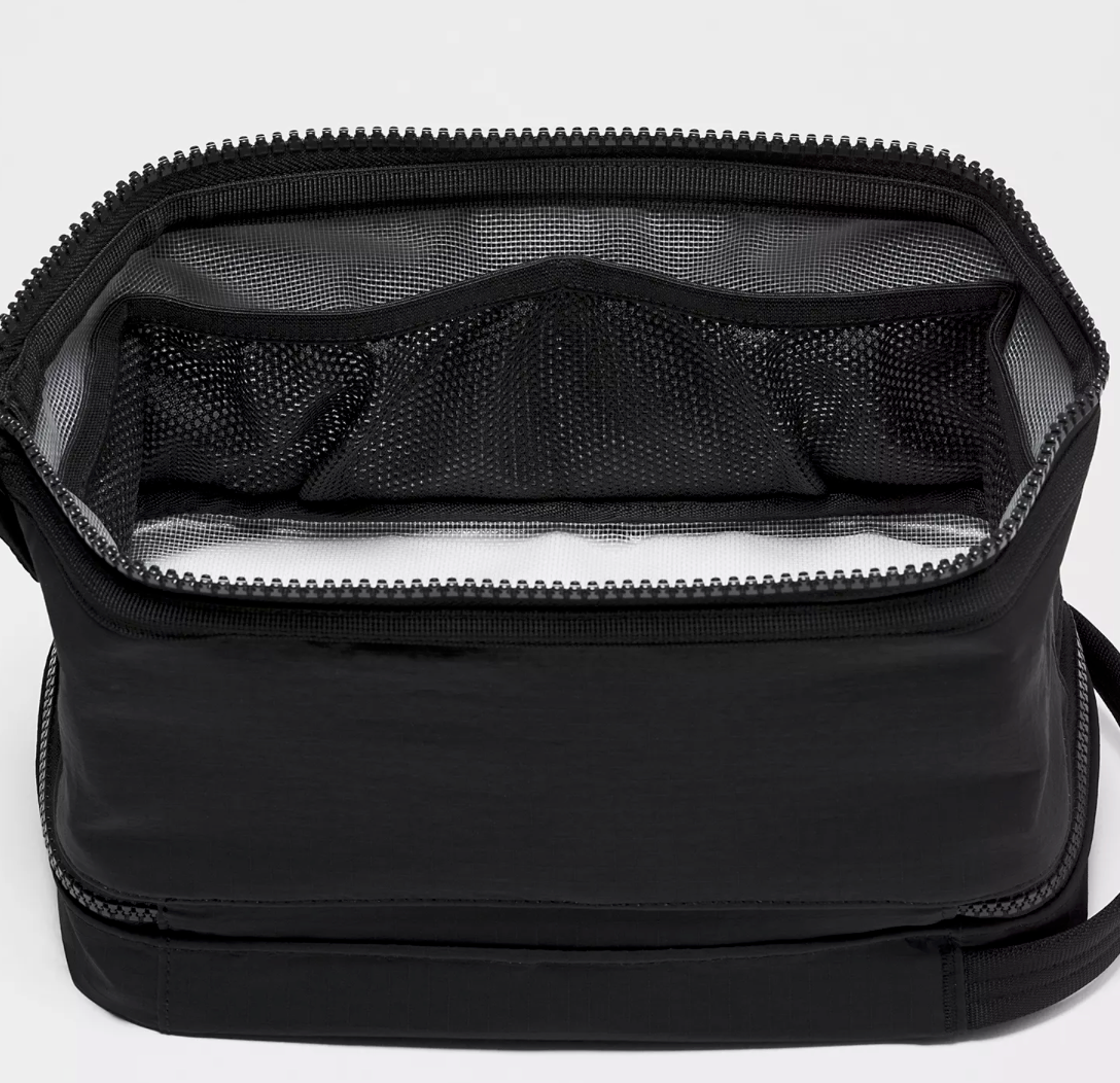 Dual Compartment Toiletry Bag
