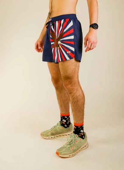 Men's 5'' Drawstring Split Short Freedom Collection