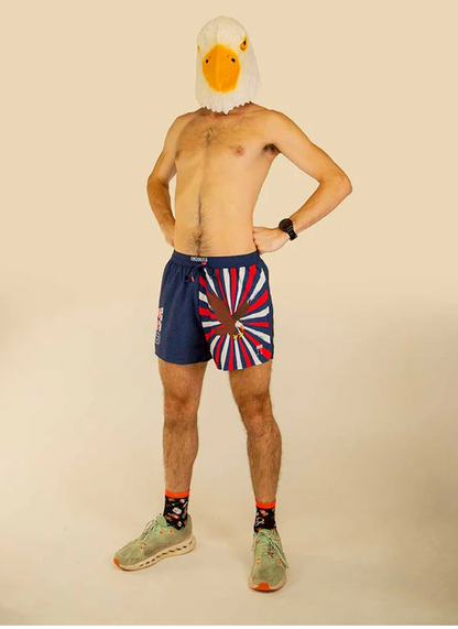 Men's 5'' Drawstring Split Short Freedom Collection