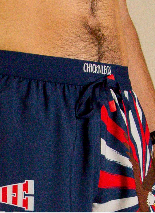 Men's 5'' Drawstring Split Short Freedom Collection