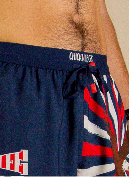 Men's 5'' Drawstring Split Short Freedom Collection