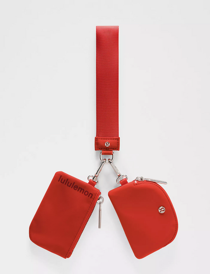 Dual Pouch Wristlet