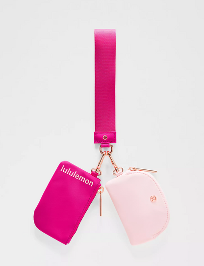 Dual Pouch Wristlet
