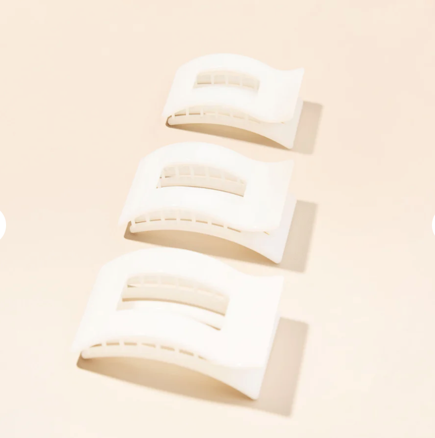 Medium Flat Rectangle Hair Clip