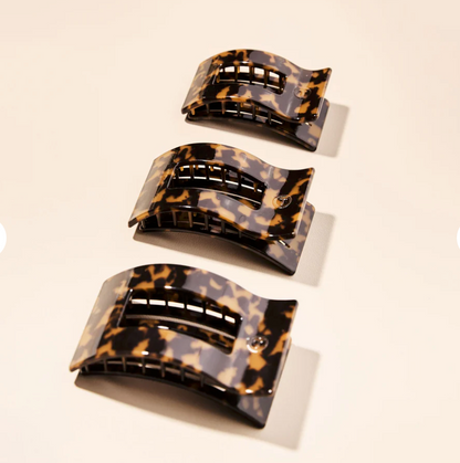 Large Flat Rectangle Hair Clip