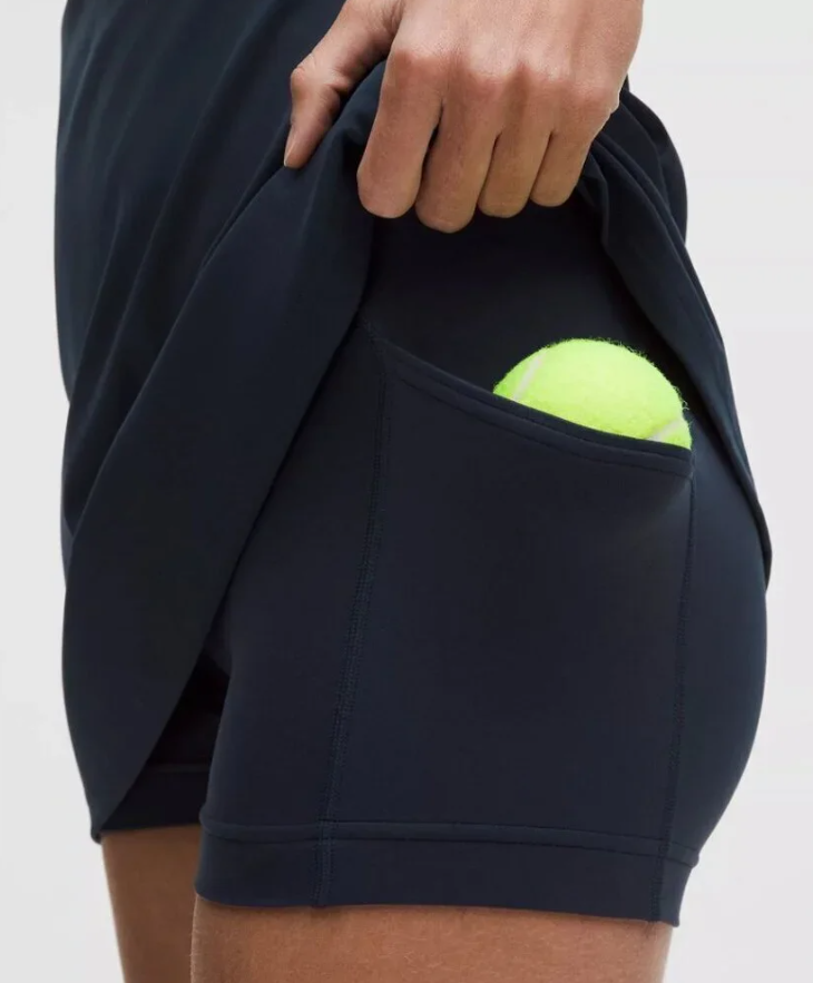 Scoop-Neck Cutout Tennis Dress