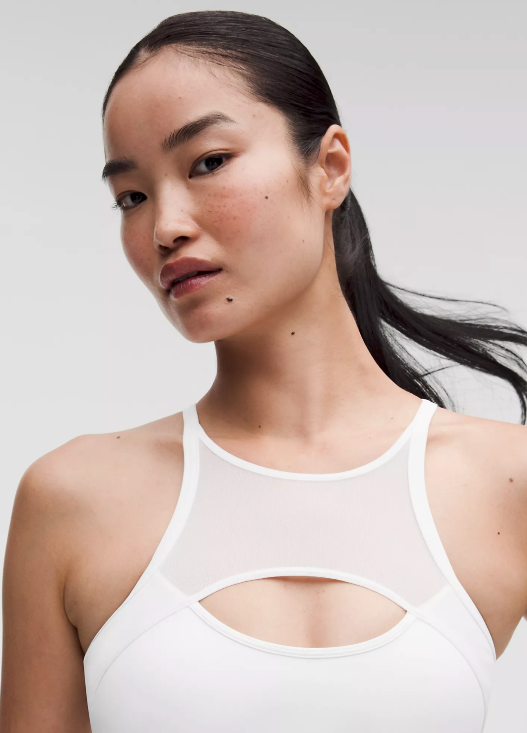 Ace Advantage Mesh-Panel Tennis Tank Top