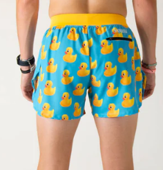 Men's Rubber Ducky 4'' Half Split Shorts