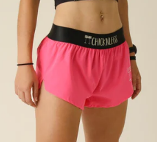 Women's Neon Pink 1.5'' Split Shorts